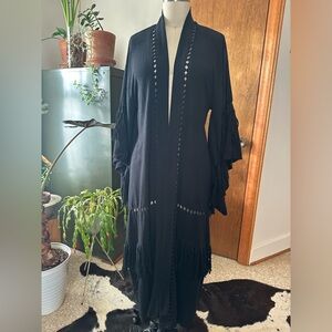 Aya Sacred Wear Boho Kimono Cover Up • Wide Sleeve Cardigan Mantle